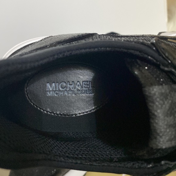 NWT Michael Kors Muse Trainer Glitter Chain Mesh Shoes - Picture 11 of 14